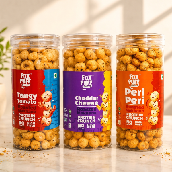 Triple Treat Offer – 3 Jar Makhana Combo