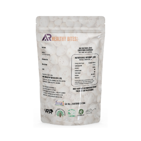 Shlok Makhana Foxpuff – 100% Cholesterol Free | Pure & Healthy Snack