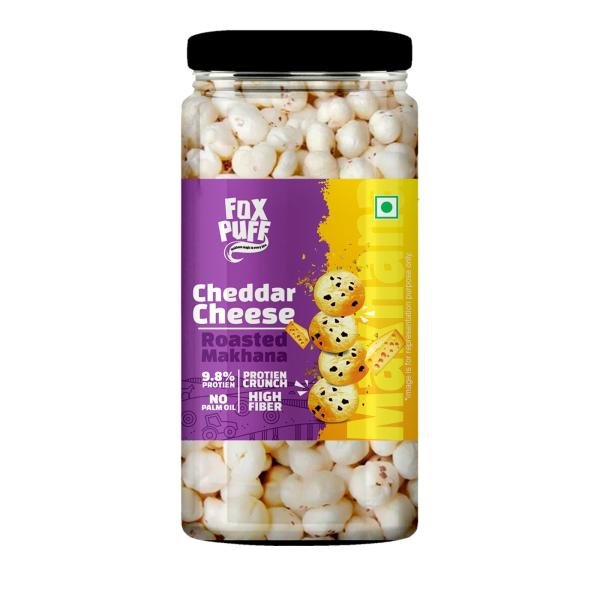 Foxpuff-Cheddar Cheese Roaseted Makhana